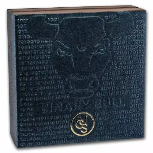 2024 2oz United Crypto States Binary Bull .999 Silver Coin (5)