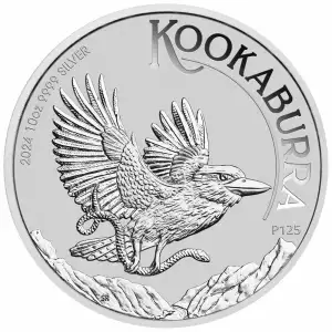 2024 Australia 10oz Kookaburra .9999 Silver BU Coin 