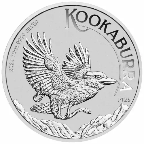 2024 Australia 10oz Kookaburra .9999 Silver BU Coin 