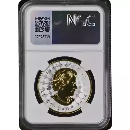 2024 Canada 1-oz Silver Super Incuse Maple Leaf RP NGC PF70 FDOI Maple Leaf
