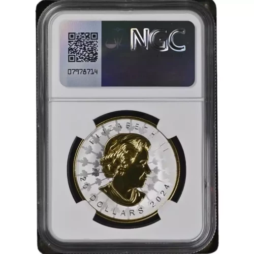 2024 Canada 1-oz Silver Super Incuse Maple Leaf RP NGC PF70 FDOI Maple Leaf
