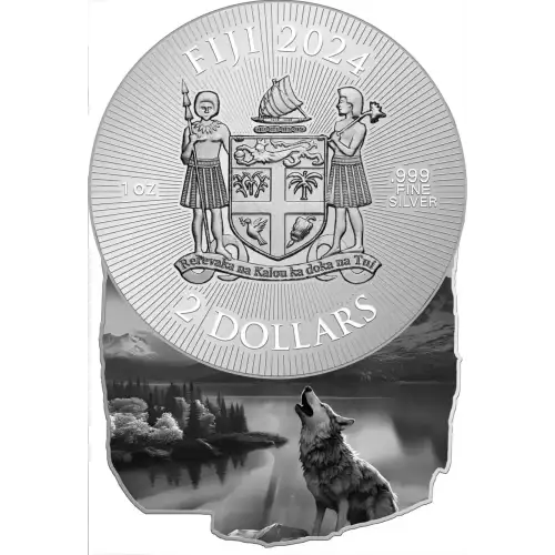 2024 Fiji Wonders of Nature Polar Lights 1 oz Silver Coin (2)