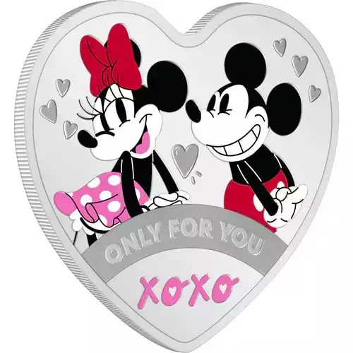 2024 Niue Disney Love - Only For You 1 oz Silver Coin