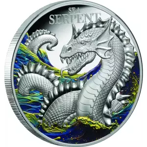 2024 Niue Mythical Sea Creatures 2 oz Silver Proof Coin (2)