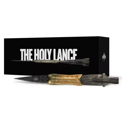 2024 Samoa The Holy Lance Shaped 2 oz Silver Coin  (4)