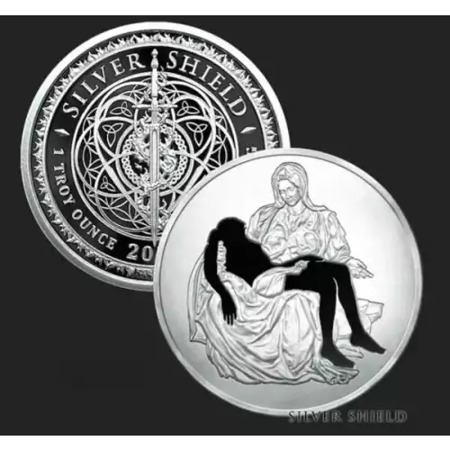 2024 SilverShield World Without Jesus MiniMintage 1 oz silver PROOF coin