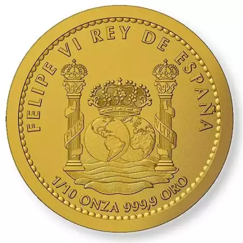 2024 Spanish Caballo Colt 1/10 oz .9999 Gold Coin (5)