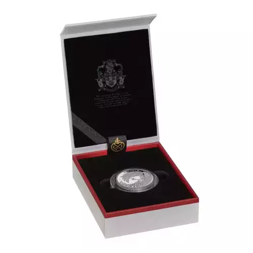2024 St. Helena Lucky Angel Proof 1 oz Silver Coin