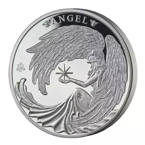 2024 St. Helena Lucky Angel Proof 1 oz Silver Coin (2)