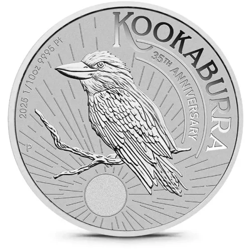 2025 1/10oz Australia Perth Mint Kookaburra .995 Platinum Coin
