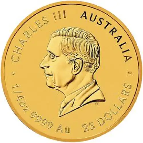 2025 1/4oz Aus. Perth Griffin .9999 Gold Coin (2)