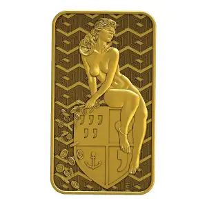2025 1g LGM Fors Fortuna .9999 Gold Bar
