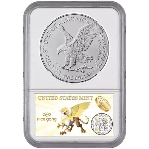 2025 1oz American Silver Eagle Eagle Privy NGC MS69 Eighth Era Label (1 of First 50,000)