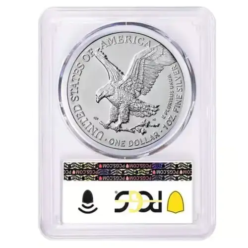 2025 1oz American Silver Eagle with Eagle Privy PCGS MS69 (1 of First 50,000)
