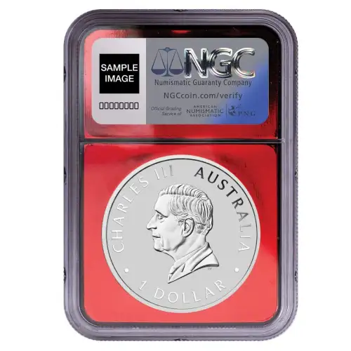 2025 1oz Australia Perth Mint Wedge Tailed Eagle NGC MS70 First Releases Red Core Mercanti signature