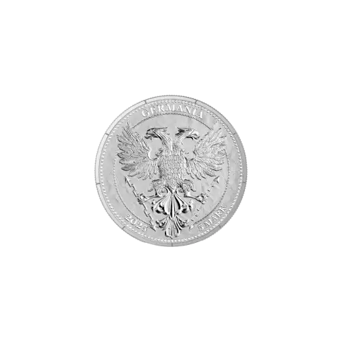 2025 1oz Germania Mythical Forest: Summer Yggdrasil Colorized .9999 Silver Round (2)