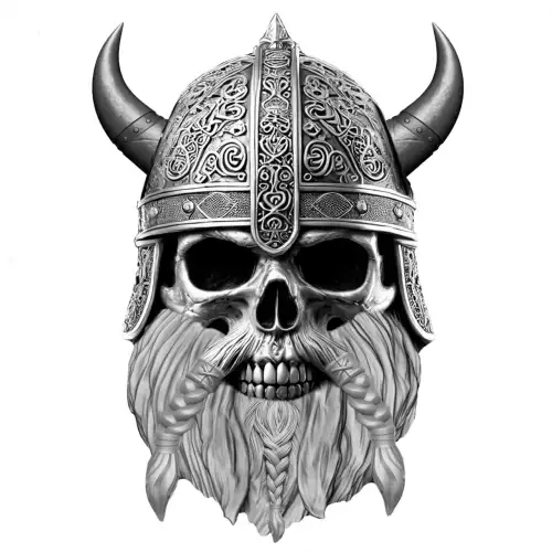 2025 1oz Ghana Viking Skull .999 Silver Coin (3)