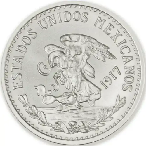 2025 1oz Mexico 20 Pesos 1917 Mexican Tribute .999 Silver BU Round (2)