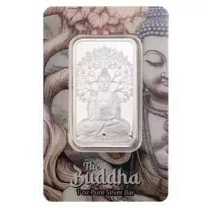 2025 1oz PAMP Suisse The Buddha .999 Silver Bar in Assay