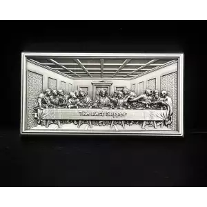 2025 2oz Today Mint The Last Supper Antiqued UHR .999 Silver Stacker