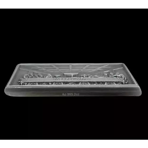 2025 2oz Today Mint The Last Supper Antiqued UHR .999 Silver Stacker (3)