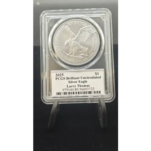2025 American Silver Eagle PCGS BU - Celebrity Mint 