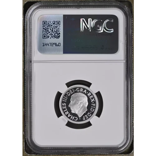 2025 Royal Mint Proof Sovereign .999 Silver Coin - NGC PF70 Advanced Release Signed