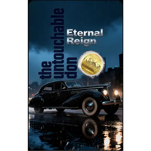 2026 1/1000th oz Niue The Don Gangsters .9999 Gold Coin in Card