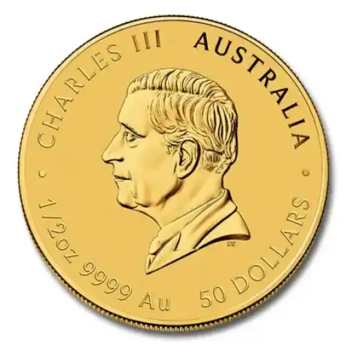2026 1/2oz Australia Perth Mint Lunar Series III: Year of the Horse .9999 Gold Coin (3)