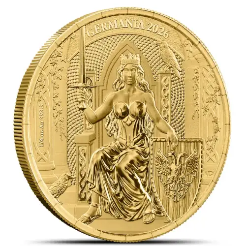2026 1/4oz Germania .9999 Gold round in Assay  (3)