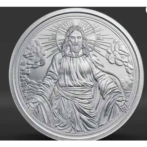 2026 1 oz GSM Silver Shield Christ is Coming .999 Silver Round