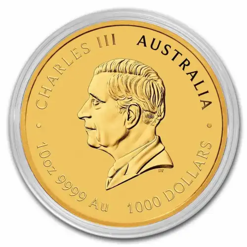 2026 10oz Australia Perth Mint Lunar Series III: Year of the Horse .9999 Gold Coin (2)