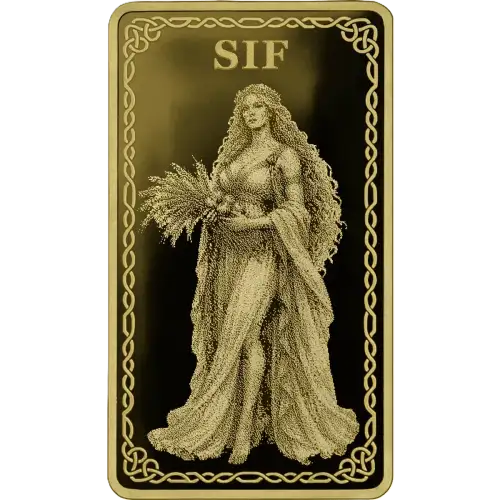 2026 1/100 oz Germania Mint Sif .9999 Proof Gold Bar in Assay
