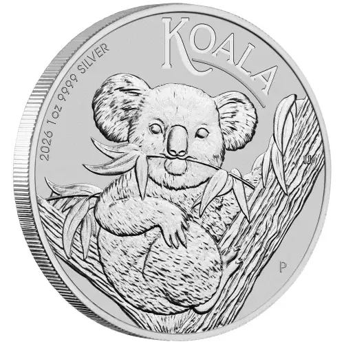 2026 1oz Australia Perth Mint Koala .9999 Silver Coin