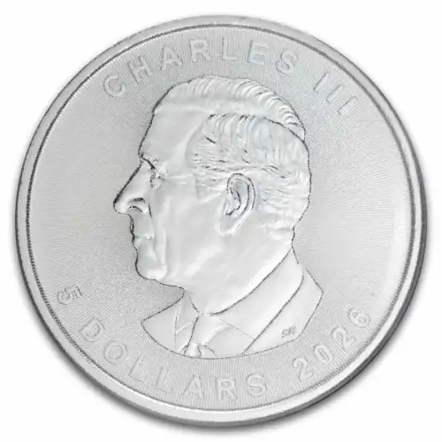 2026 1oz Canada Treasured Maple Leaf w/ Wolf Privy Mark .9999 Silver BU Coin in Assay (4)