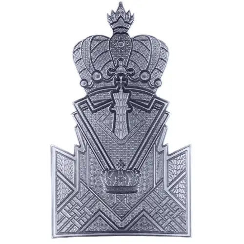 2026 1oz South Korea Chess Crown The King .999 Silver Antiqued Collectible (2)
