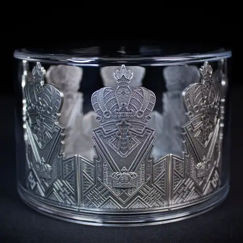 2026 1oz South Korea Chess Crown The King .999 Silver Antiqued Collectible (4)