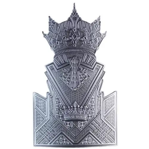 2026 1oz South Korea Chess Crown The Queen .999 Silver Antiqued Collectible