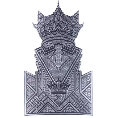 2026 1oz South Korea Chess Crown The Queen .999 Silver Antiqued Collectible (2)