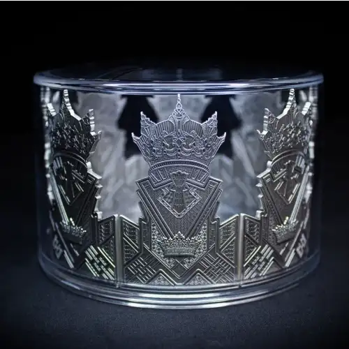 2026 1oz South Korea Chess Crown The Queen .999 Silver Antiqued Collectible (4)
