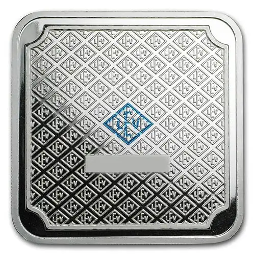250g Geiger Square Silver Bar