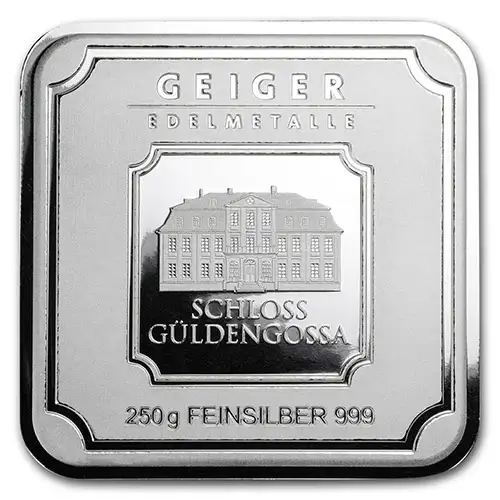 250g Geiger Square Silver Bar (2)