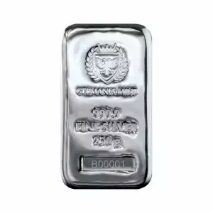 250g Germania .9999 Silver Bar (4)