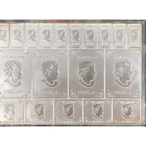 2oz Canada RCM Maple Flex .9999 Silver Coin Bar in Mint Capsule (3)