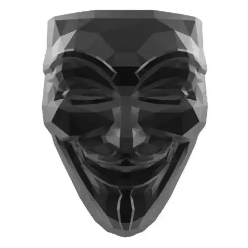 2oz South Korea Guy Fawkes Mask 