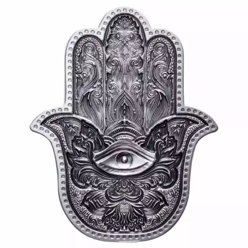 2oz South Korea Hamsa Hand of Fatima .999 Silver Stacker (2)