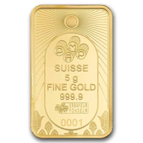 5 gram Pamp Suisse Lucky Scarab .9999 Gold Proof Like Bar (4)