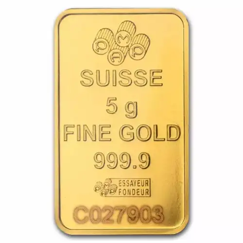 5g PAMP .9999 Gold Bar - Rosa (4)