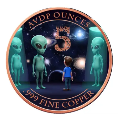 5oz Beam Me Up Colorized .999 Copper Round in Capsule (2)