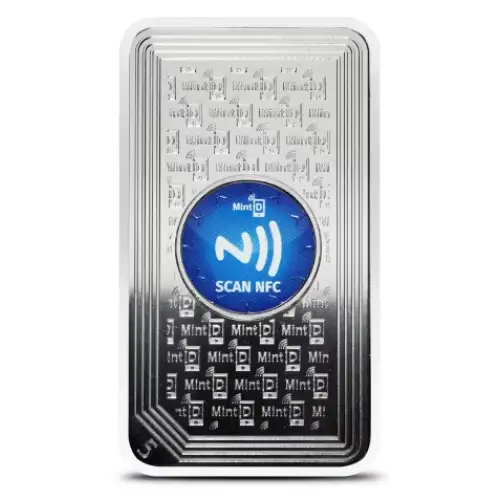 5oz Mint ID Buffalo .999 Silver Bar (2)